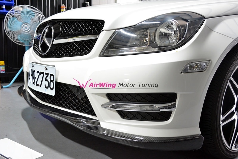 W204 (2011~) – GODHAND style Carbon Front Lip Spoiler 3